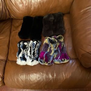 COPY - Real rabbit fur gloves